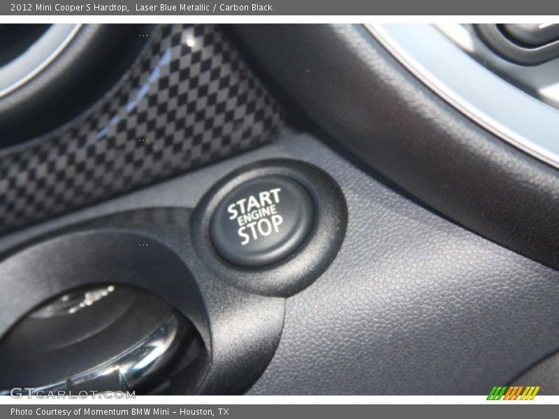 Laser Blue Metallic / Carbon Black 2012 Mini Cooper S Hardtop