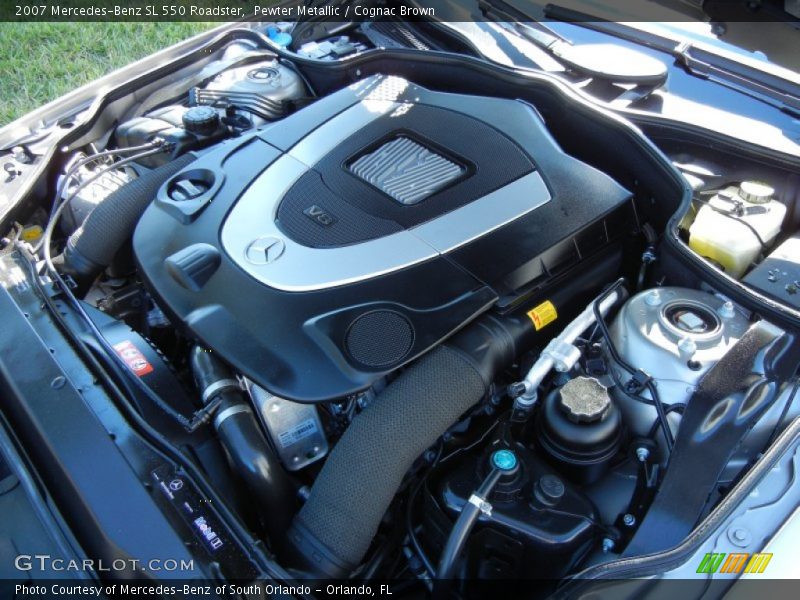  2007 SL 550 Roadster Engine - 5.5 Liter DOHC 32-Valve V8