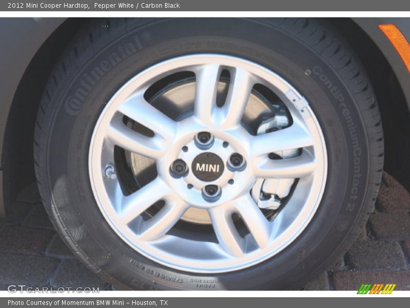 Pepper White / Carbon Black 2012 Mini Cooper Hardtop