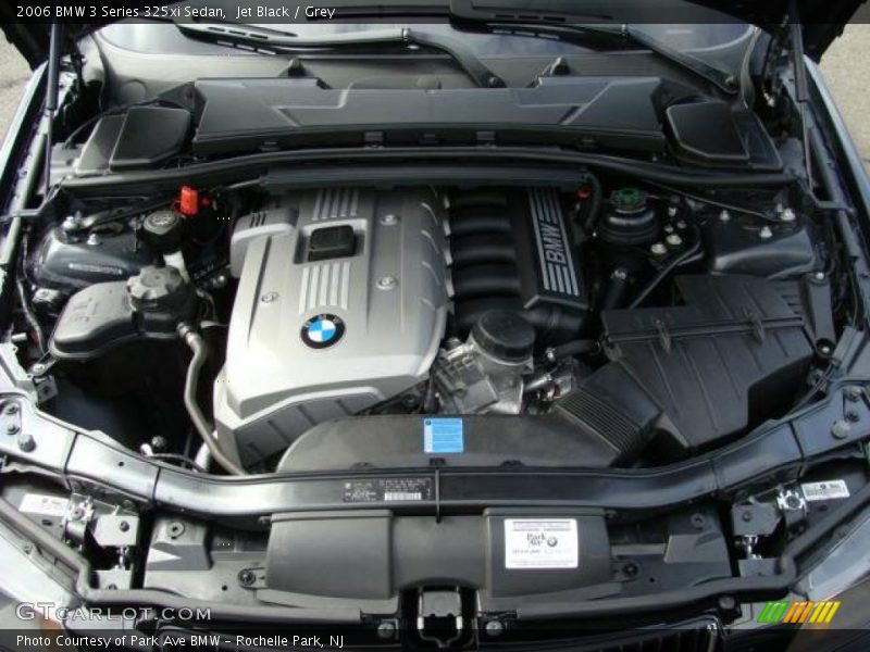 Jet Black / Grey 2006 BMW 3 Series 325xi Sedan
