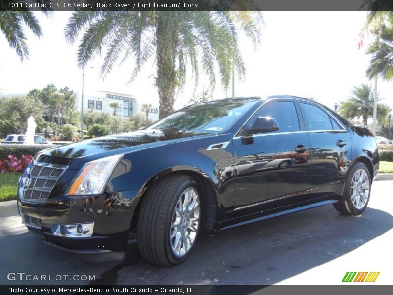 Front 3/4 View of 2011 CTS 3.6 Sedan