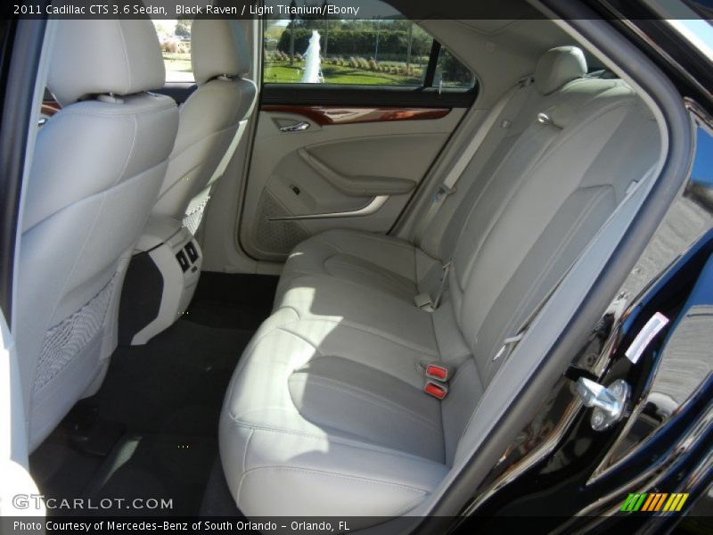  2011 CTS 3.6 Sedan Light Titanium/Ebony Interior