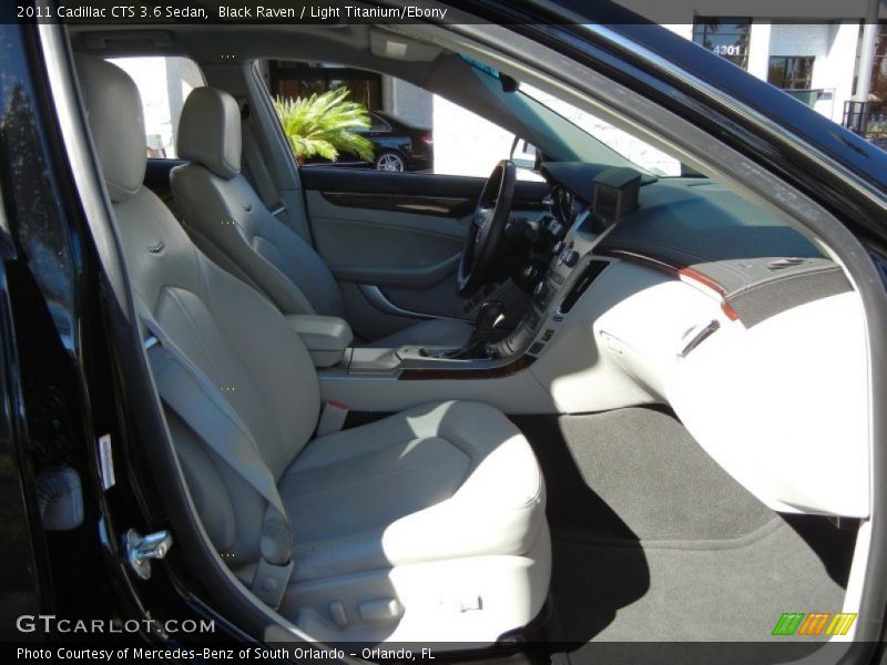 Black Raven / Light Titanium/Ebony 2011 Cadillac CTS 3.6 Sedan