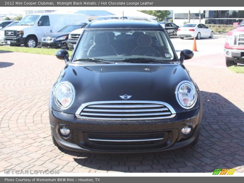 Midnight Black Metallic / Hot Chocolate Lounge Leather 2012 Mini Cooper Clubman