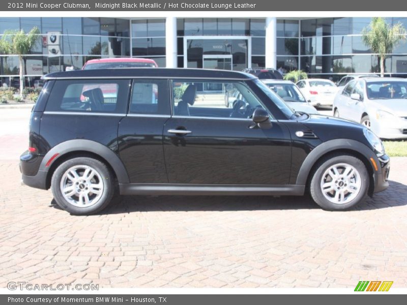 Midnight Black Metallic / Hot Chocolate Lounge Leather 2012 Mini Cooper Clubman