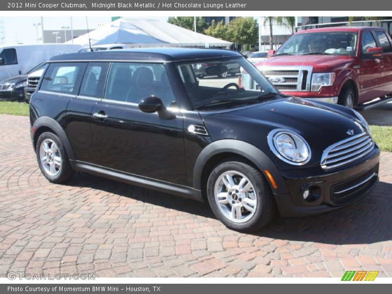 Midnight Black Metallic / Hot Chocolate Lounge Leather 2012 Mini Cooper Clubman