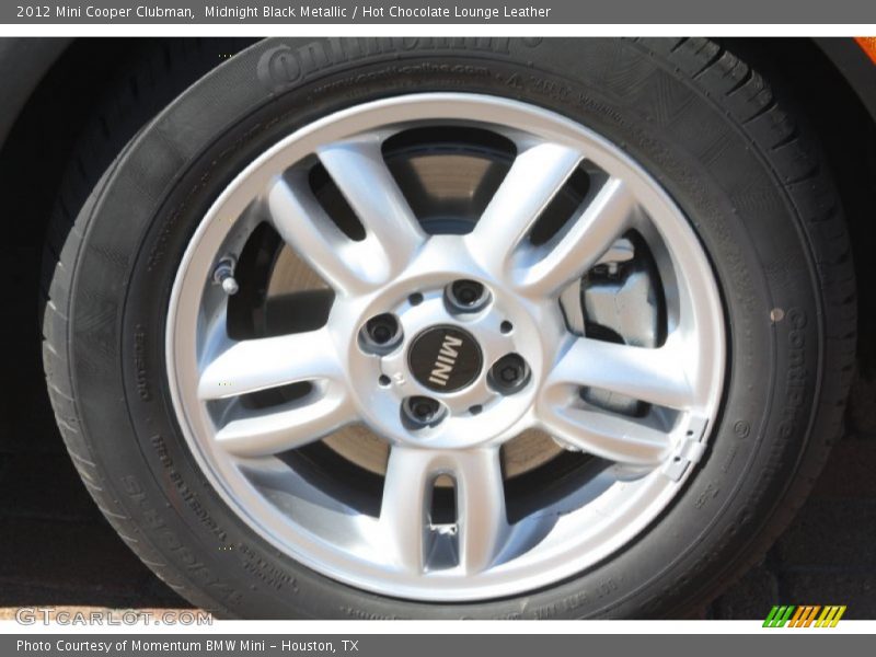 Midnight Black Metallic / Hot Chocolate Lounge Leather 2012 Mini Cooper Clubman