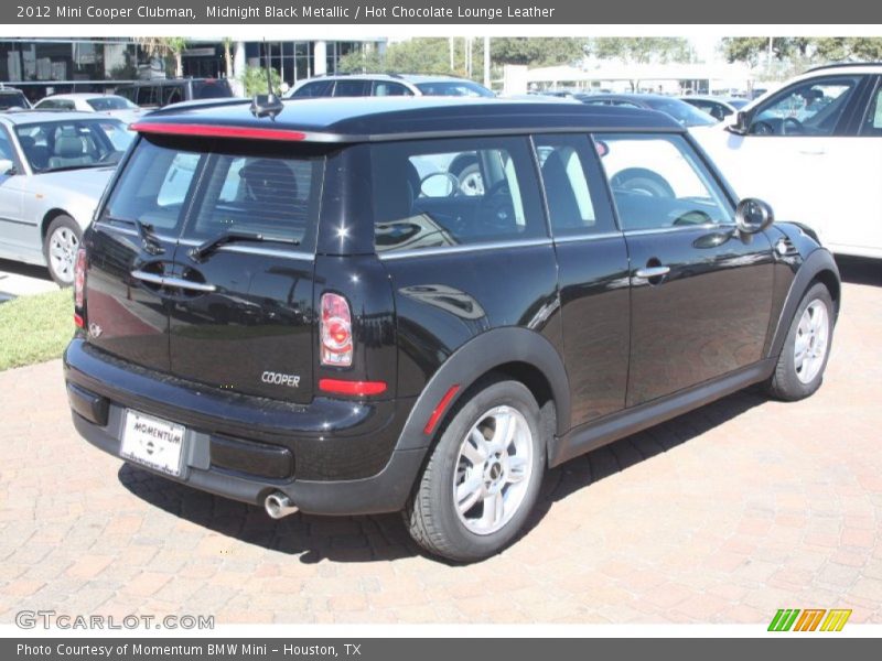 Midnight Black Metallic / Hot Chocolate Lounge Leather 2012 Mini Cooper Clubman
