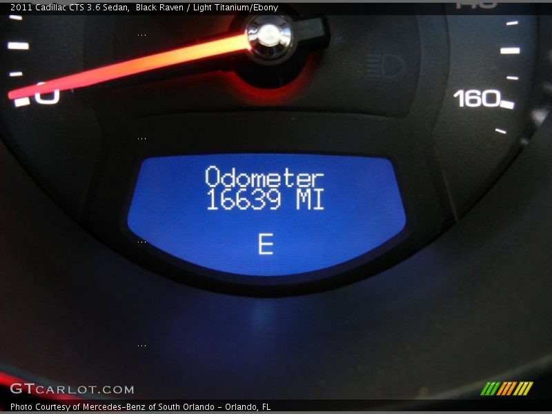 Black Raven / Light Titanium/Ebony 2011 Cadillac CTS 3.6 Sedan