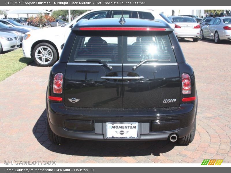 Midnight Black Metallic / Hot Chocolate Lounge Leather 2012 Mini Cooper Clubman
