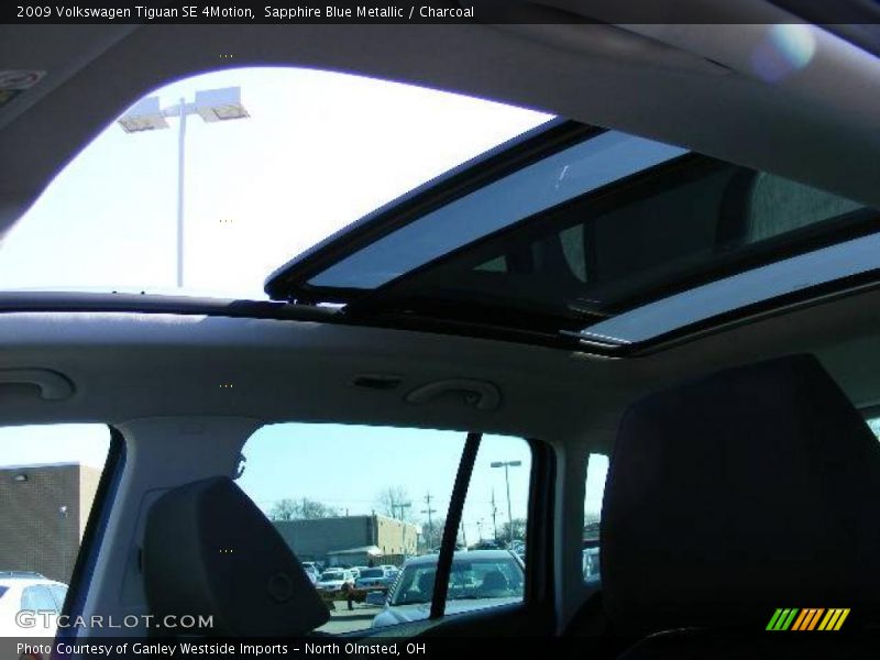 Sapphire Blue Metallic / Charcoal 2009 Volkswagen Tiguan SE 4Motion