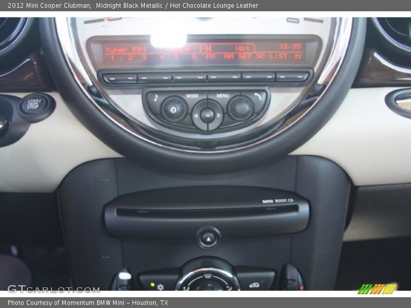 Midnight Black Metallic / Hot Chocolate Lounge Leather 2012 Mini Cooper Clubman