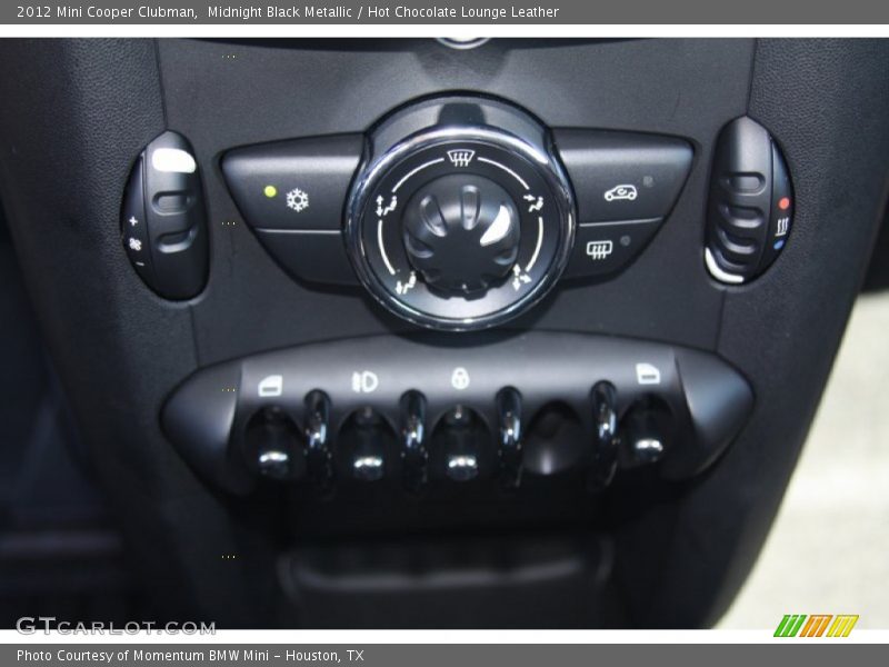 Midnight Black Metallic / Hot Chocolate Lounge Leather 2012 Mini Cooper Clubman