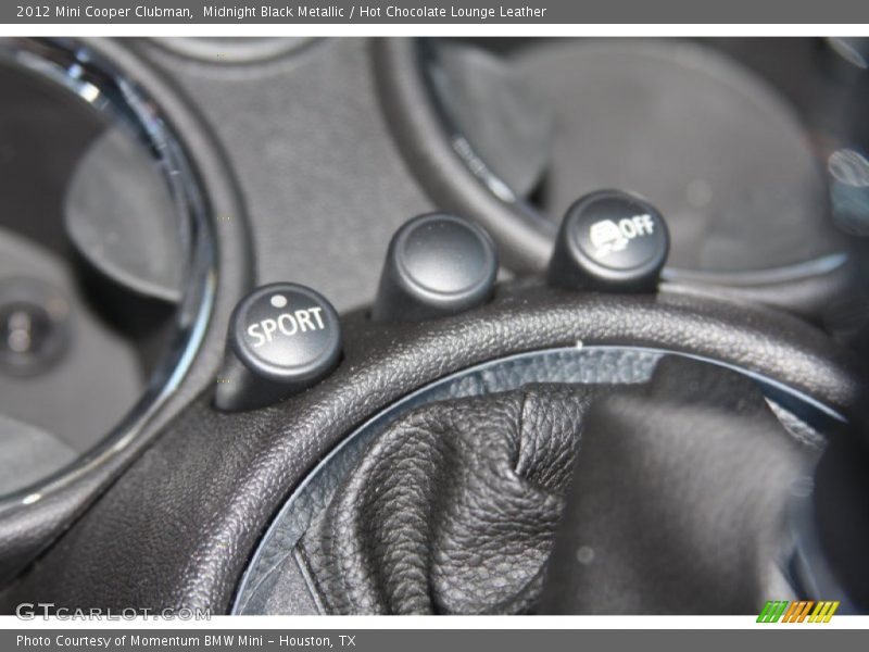 Midnight Black Metallic / Hot Chocolate Lounge Leather 2012 Mini Cooper Clubman