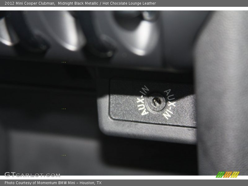 Midnight Black Metallic / Hot Chocolate Lounge Leather 2012 Mini Cooper Clubman