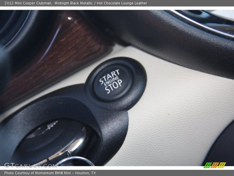 Midnight Black Metallic / Hot Chocolate Lounge Leather 2012 Mini Cooper Clubman