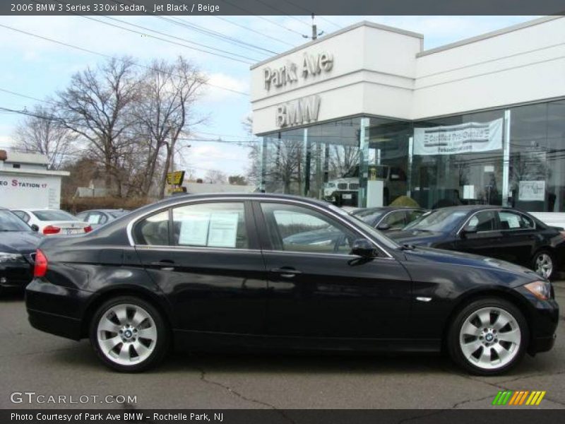 Jet Black / Beige 2006 BMW 3 Series 330xi Sedan