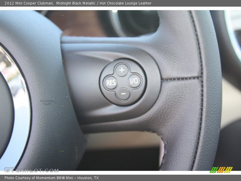 Midnight Black Metallic / Hot Chocolate Lounge Leather 2012 Mini Cooper Clubman