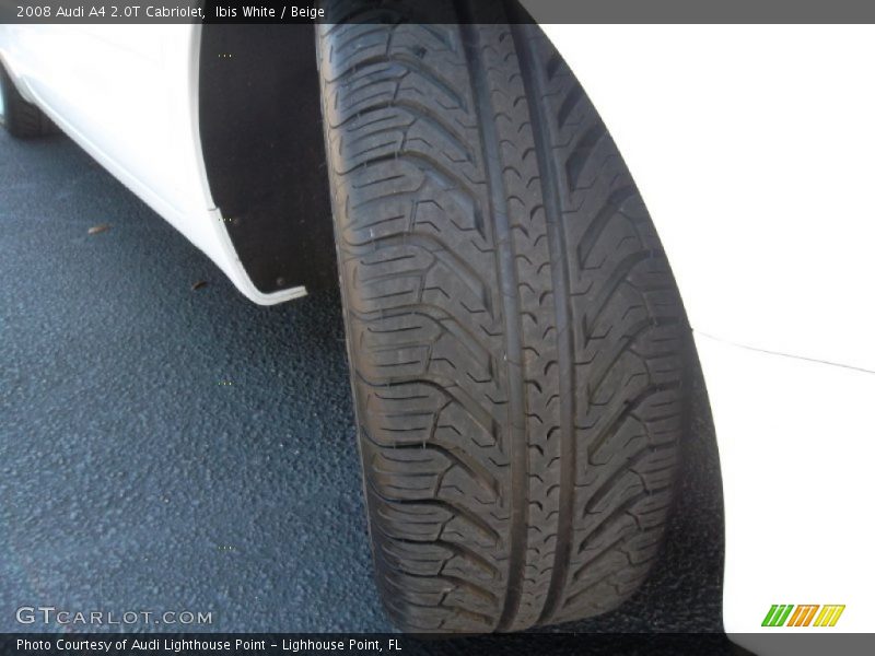 Ibis White / Beige 2008 Audi A4 2.0T Cabriolet