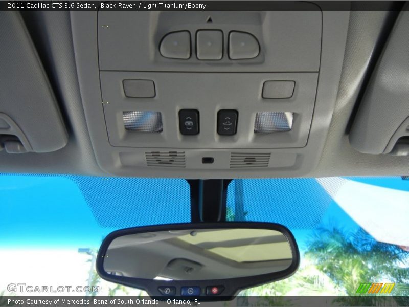 Black Raven / Light Titanium/Ebony 2011 Cadillac CTS 3.6 Sedan
