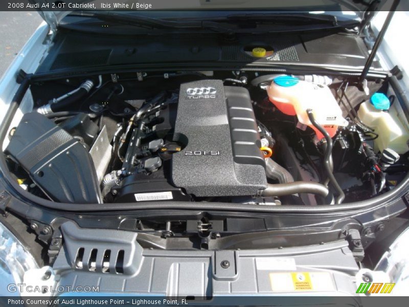 Ibis White / Beige 2008 Audi A4 2.0T Cabriolet