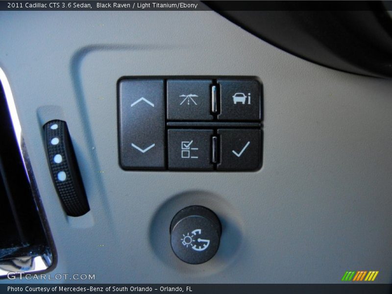 Black Raven / Light Titanium/Ebony 2011 Cadillac CTS 3.6 Sedan