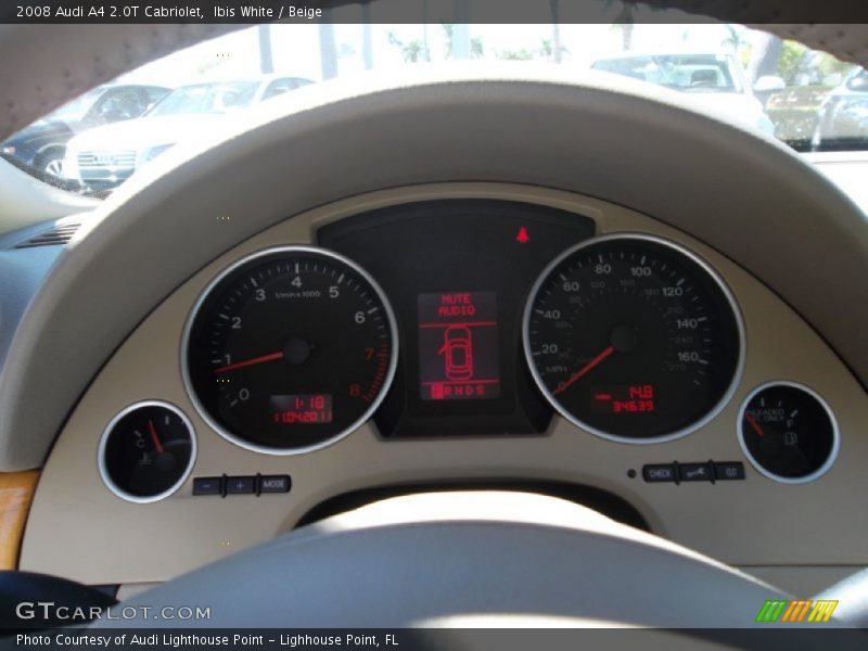 Ibis White / Beige 2008 Audi A4 2.0T Cabriolet