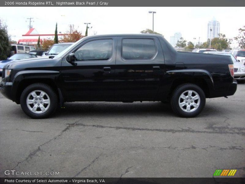 Nighthawk Black Pearl / Gray 2006 Honda Ridgeline RTL