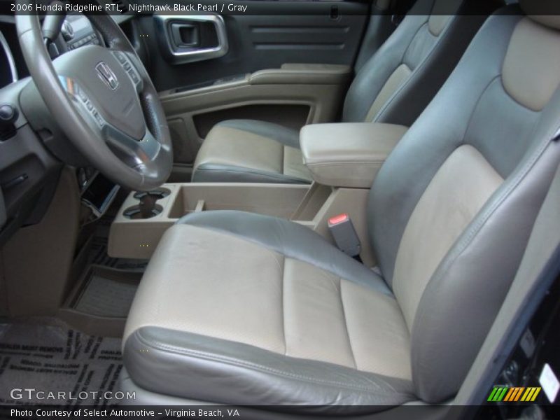 Nighthawk Black Pearl / Gray 2006 Honda Ridgeline RTL