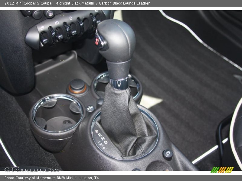  2012 Cooper S Coupe 6 Speed Steptronic Automatic Shifter