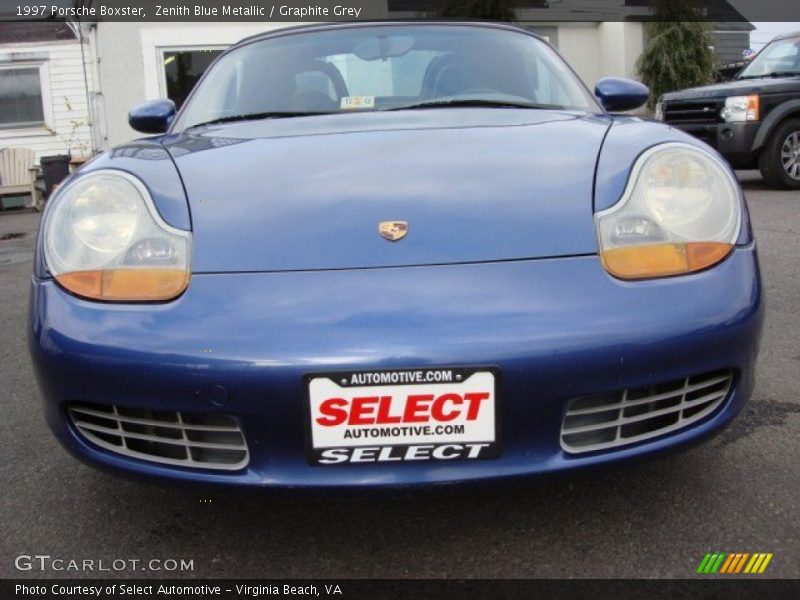 Zenith Blue Metallic / Graphite Grey 1997 Porsche Boxster