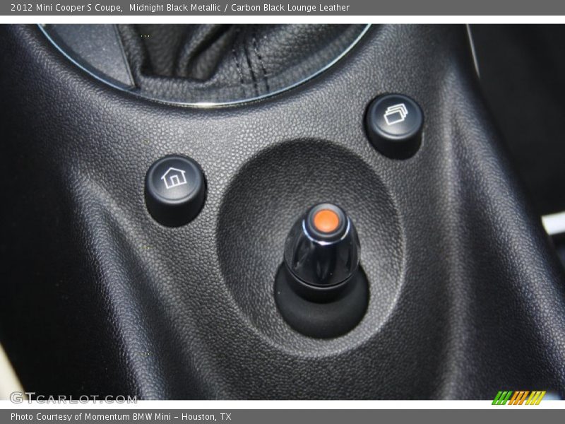 Midnight Black Metallic / Carbon Black Lounge Leather 2012 Mini Cooper S Coupe