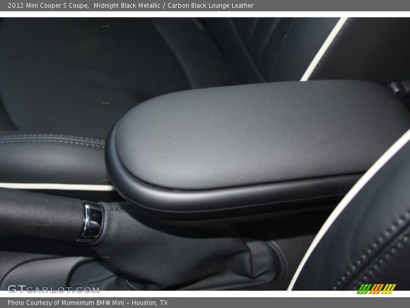 Midnight Black Metallic / Carbon Black Lounge Leather 2012 Mini Cooper S Coupe