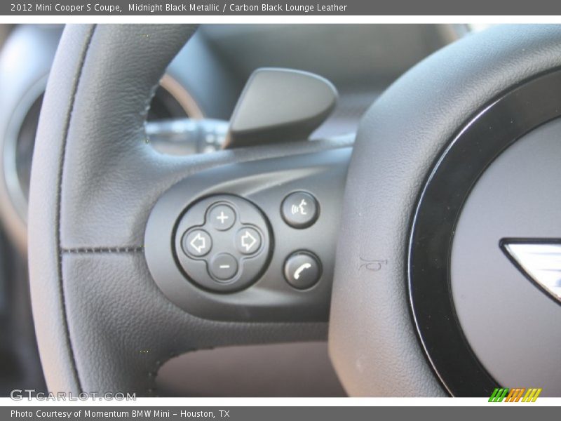 Controls of 2012 Cooper S Coupe