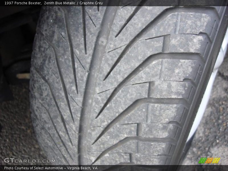 Zenith Blue Metallic / Graphite Grey 1997 Porsche Boxster