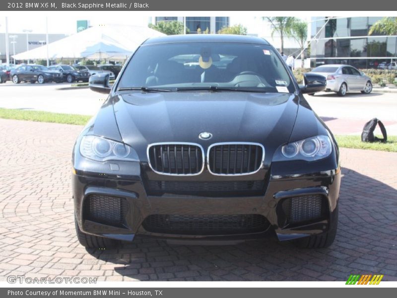  2012 X6 M  Black Sapphire Metallic
