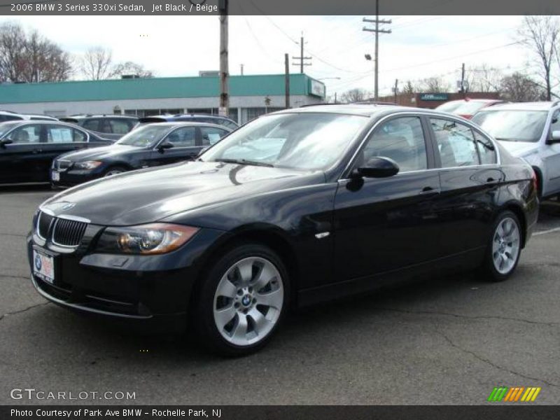 Jet Black / Beige 2006 BMW 3 Series 330xi Sedan