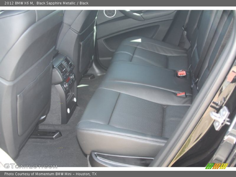 Black Sapphire Metallic / Black 2012 BMW X6 M