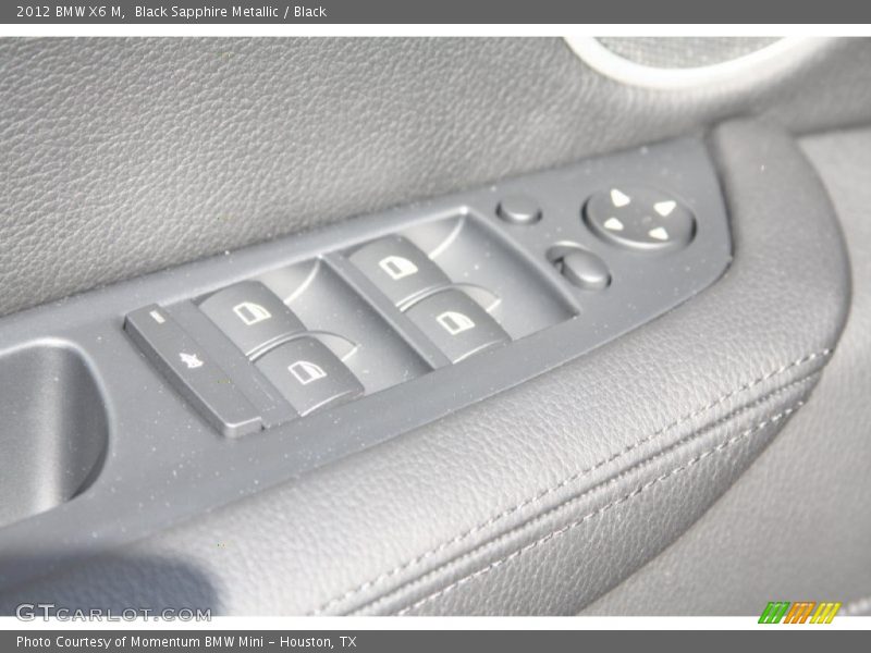 Black Sapphire Metallic / Black 2012 BMW X6 M