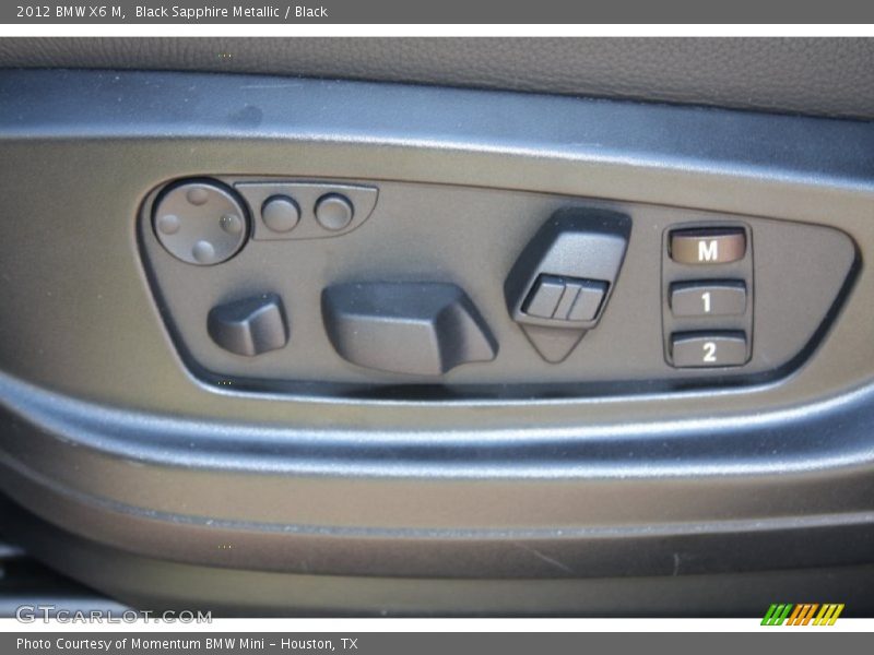 Controls of 2012 X6 M 