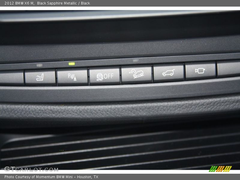 Black Sapphire Metallic / Black 2012 BMW X6 M