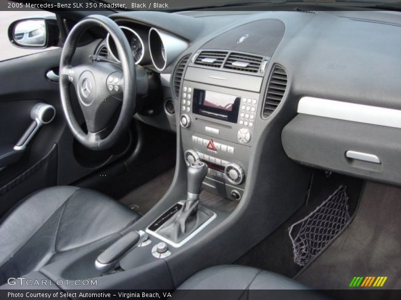 Black / Black 2005 Mercedes-Benz SLK 350 Roadster