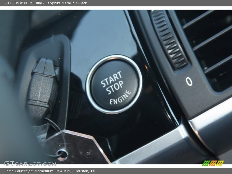 Black Sapphire Metallic / Black 2012 BMW X6 M