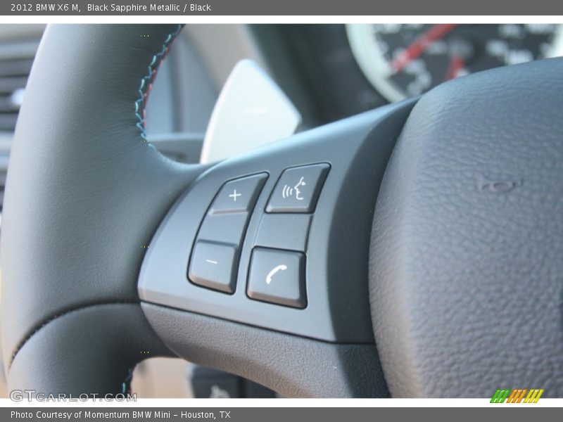 Black Sapphire Metallic / Black 2012 BMW X6 M