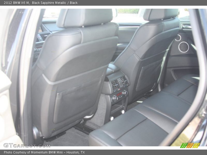 Black Sapphire Metallic / Black 2012 BMW X6 M