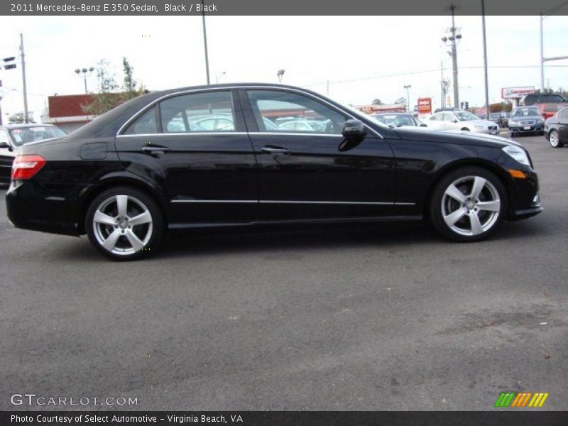 Black / Black 2011 Mercedes-Benz E 350 Sedan