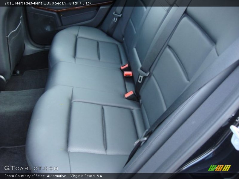 Black / Black 2011 Mercedes-Benz E 350 Sedan