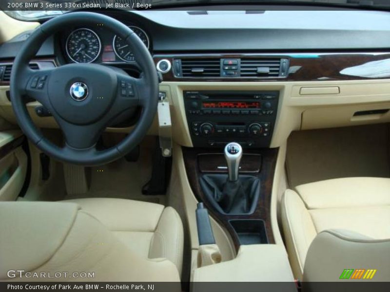 Jet Black / Beige 2006 BMW 3 Series 330xi Sedan