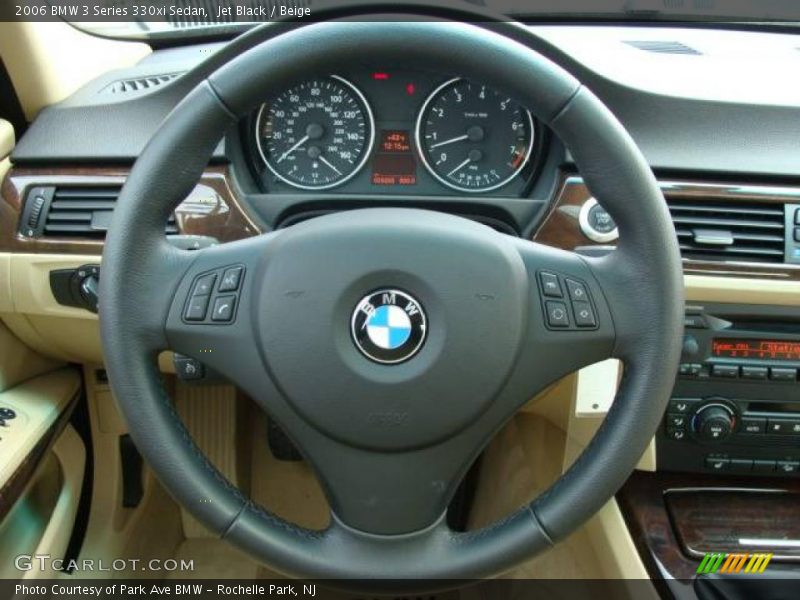 Jet Black / Beige 2006 BMW 3 Series 330xi Sedan