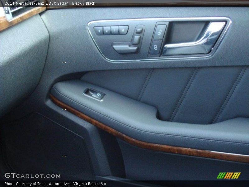 Black / Black 2011 Mercedes-Benz E 350 Sedan